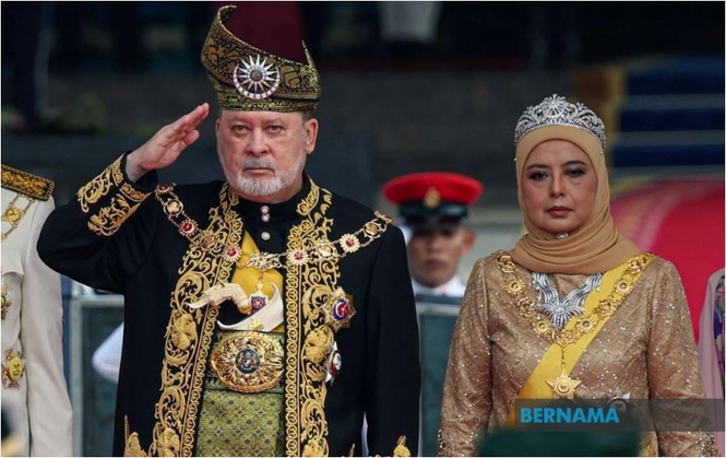 Image from: Nahas helikopter Ulu Baram: Agong, Raja Permaisuri zahir ucap takziah kepada keluarga mangsa