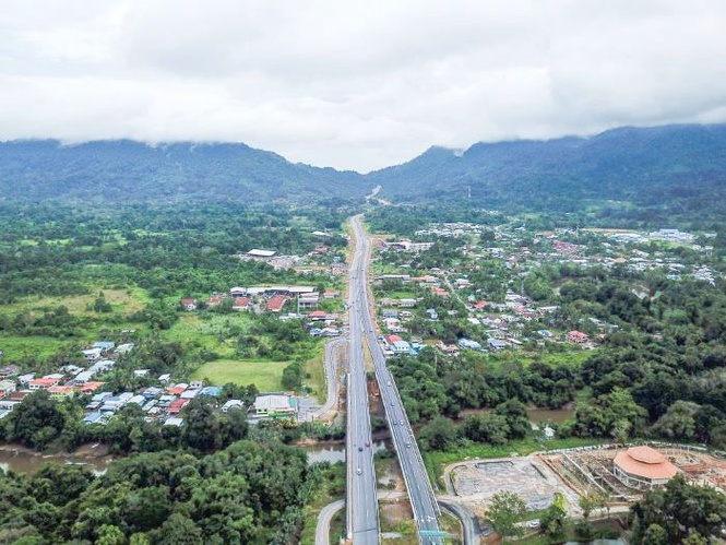 Image from: Projek Pan Borneo di Sabah siap 11.4% selepas 10 tahun