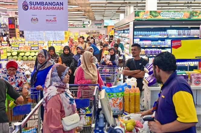 Image from: 13 juta rakyat terima Sara Madani RM200