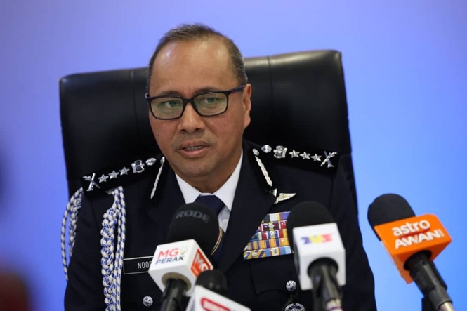 Image from: Dakwaan polis ‘escort’ kenderaan curi kabel tidak benar