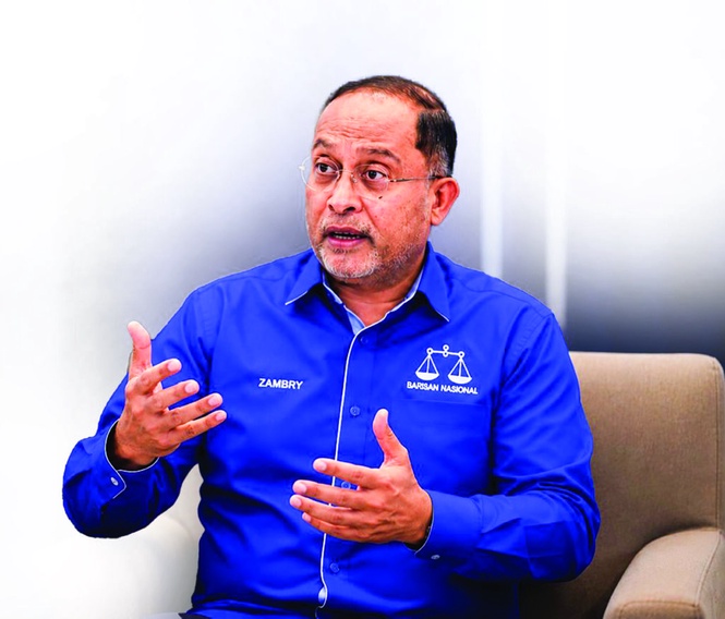 Image from: BN tidak mahu hanyut, leka kemenangan PRN Johor, N. Sembilan