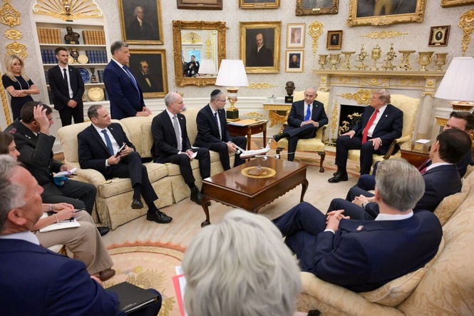 Image from: Trump sambut Netanyahu, Zelensky di Rumah Putih