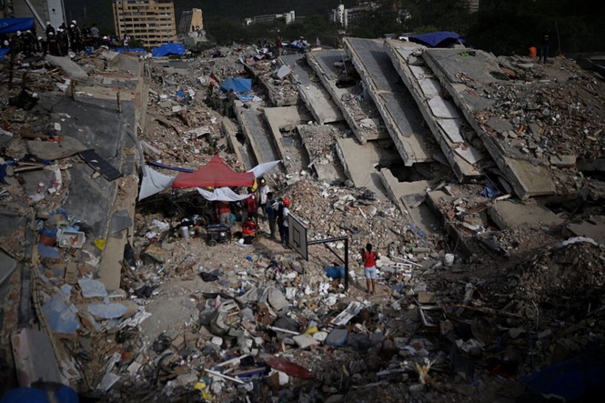 Image from: Kerugian kerosakan fizikal akibat gempa bumi berkembar Venezuela RM80 bilion