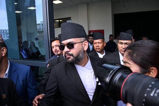Image from: Rusuhan ragut tiga nyawa, PM Nepal rayu rakyat bertenang