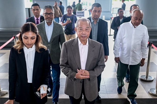 Image from: Muhyiddin antara penandatangan akaun sumbangan Bersatu – Saksi