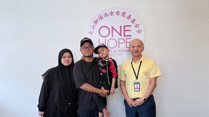 Image from: Budak enam tahun perlu dana RM174,000 rawat kanser neuroblastoma