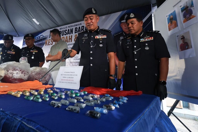 Image from: Jumpa dadah dalam lokap, anggota polis antara tiga ditahan