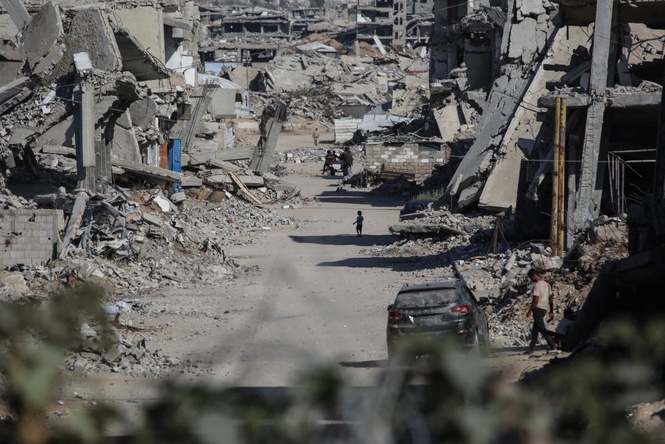 Image from: 112 mayat ditemukan di bawah runtuhan Gaza
