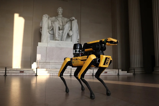 Image from: ICE belanja RM8 juta beli anjing robot