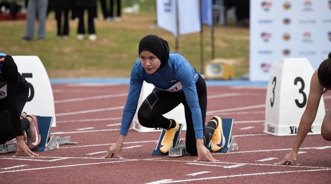 Image from: Aishah tidak jemu buru gelaran ratu pecut