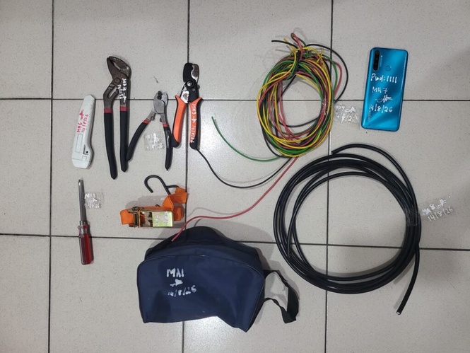 Image from: Dua lelaki curi kabel elektrik sekolah dicekup