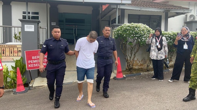 Image from: Lelaki tidak mengaku salah miliki pistol tanpa permit sah