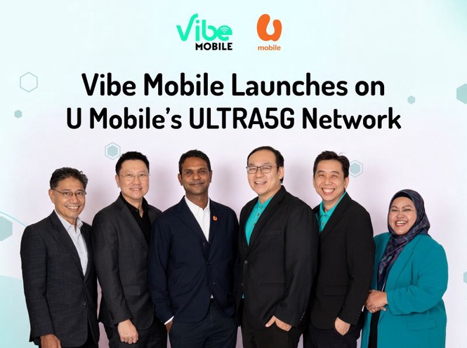 Image from: Vibe Mobile dilancar, guna rangkaian ULTRA5G U Mobile