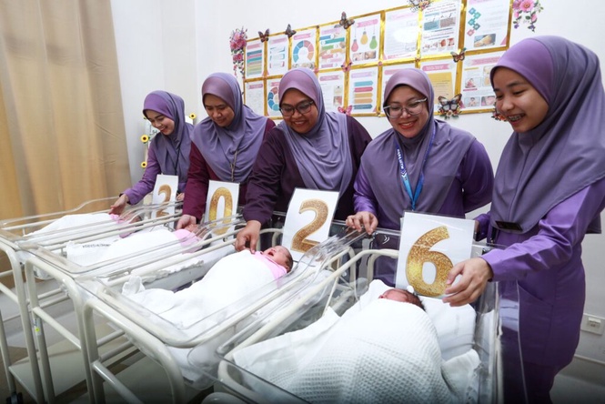 Image from: Kadar kelahiran di Malaysia susut 6.1 peratus pada suku kedua