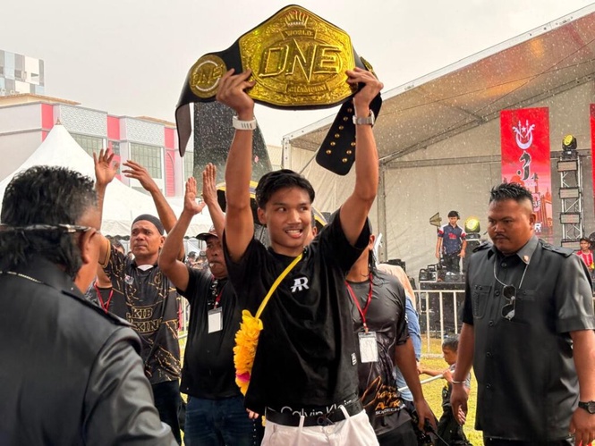Image from: Aliff Rakib cabar Prajanchai Oktober ini