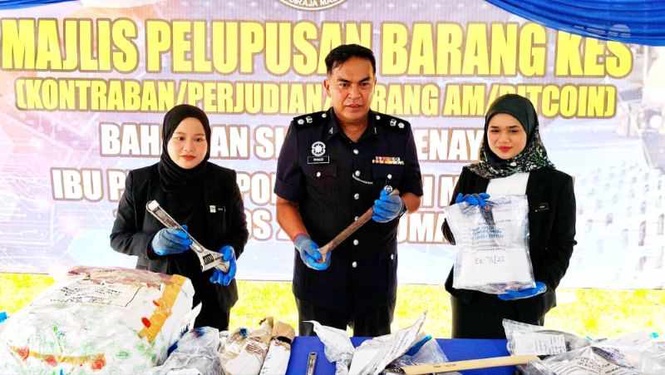 Image from: Tiada aktiviti perlombongan bitcoin haram di Tanjung Malim sejak 2022
