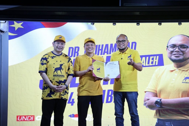 Image from: Abang Dr. Akmal Saleh calon Bersama di Bemban