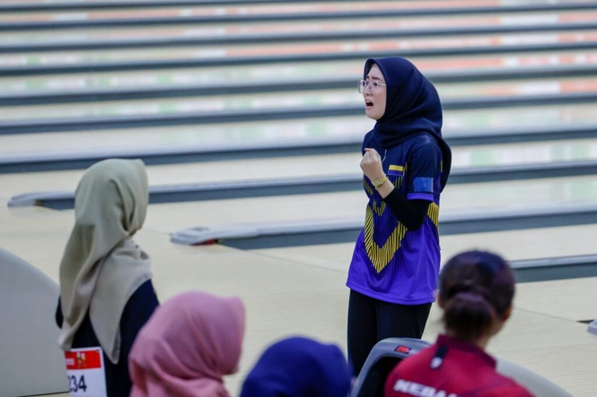 Image from: Aisyah beri Perlis emas pertama dalam sukan boling