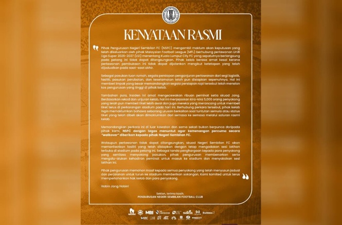 Image from: Perlawanan tangguh: NSFC tuntut diberikan menang percuma