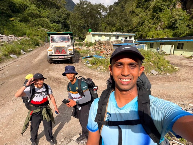 Image from: Luqman batal perjalanan ke Nepal saat akhir, harap rakan dijumpai segera