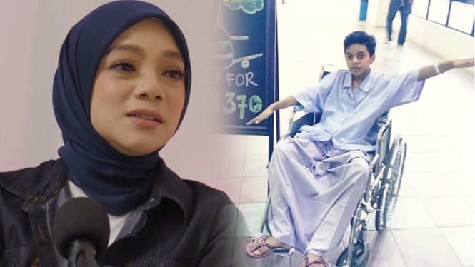 Image from: Tiga bulan terngiang suara arwah anak, Linda Rafar mimpi terima panggilan