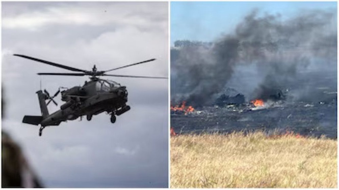 Image from: 2 askar AS maut, helikopter terhempas