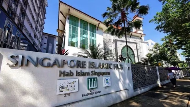 Image from: Singapura ringkaskan khutbah Jumaat akibat cuaca panas, jerebu