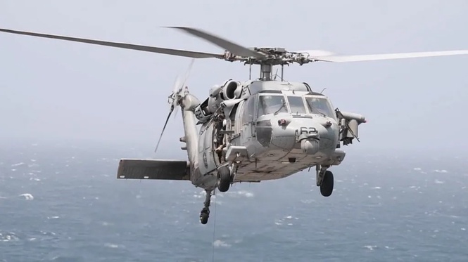 Image from: AS dakwa helikopter lancar peluru berpandu lumpuhkan kapal langgar sekatan di Iran