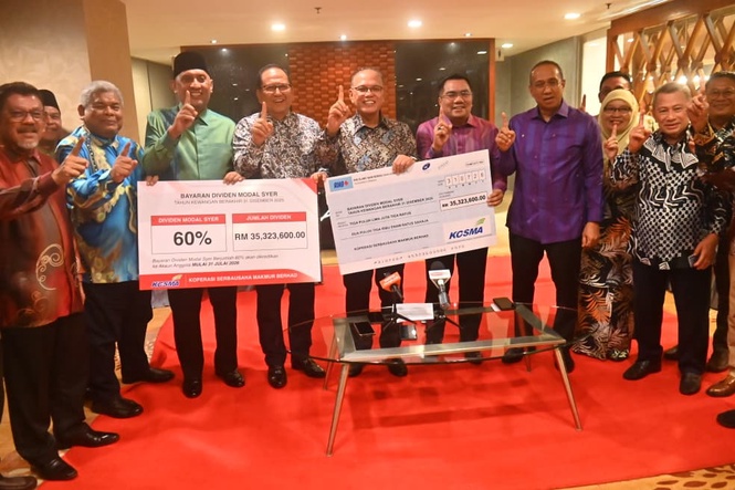 Image from: Dividen 60 peratus tertinggi dalam sejarah Kosma