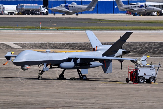 Image from: 45 dron AS bernilai lebih RM5 bilion musnah dalam perang Iran