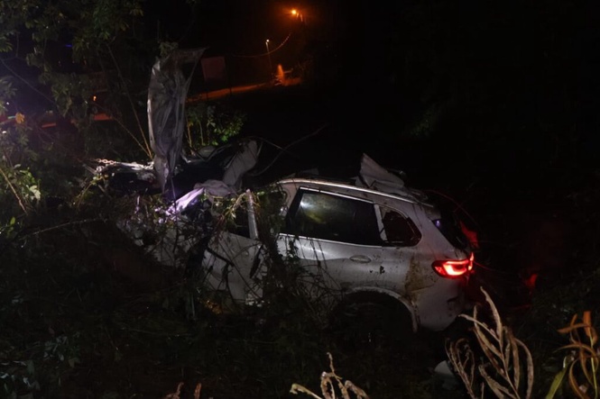Image from: Dua maut nahas BMW, motosikal di Rompin