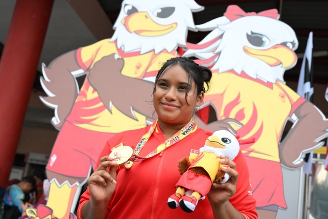 Image from: Sasha sumbang emas pertama olahraga untuk Selangor