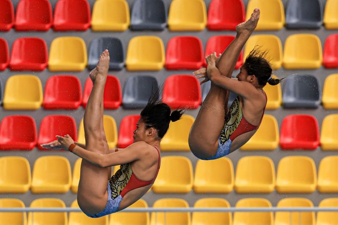 Image from: Latihan asing tak halang Eilisha-Farisya pertahan emas