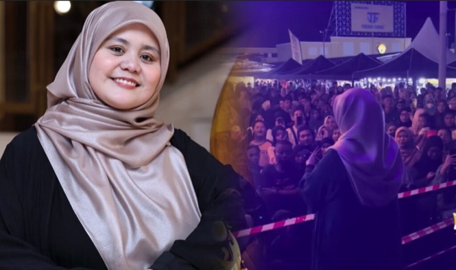 Image from: Peminat mahu konsert, Najwa Latif akui belum ada perancangan