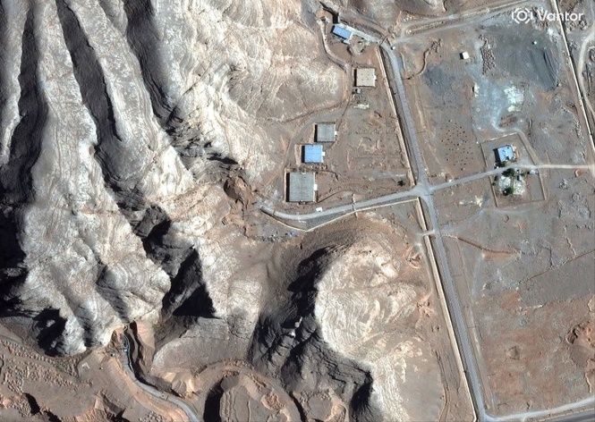 Image from: Iran nafi loji nuklear diserang AS