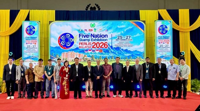 Image from: Pameran Setem Lima Negara Perlis Malaysia 2026 pamer koleksi berkualiti