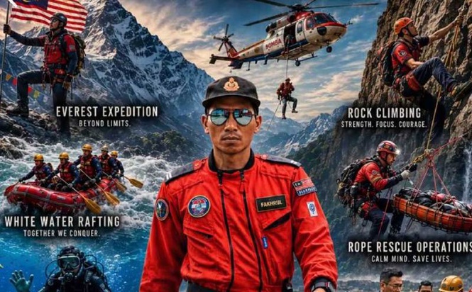 Image from: Banjir Nepal: Bomba akan rujuk kes dua anggotanya kepada JPA