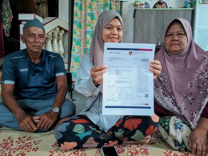 Image from: Anak nelayan tidak cukup wang mungkin gagal daftar UiTM