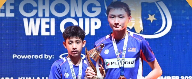 Image from: Shahadzryl raih gelaran berganda Piala Lee Chong Wei
