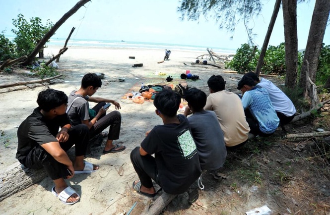 Image from: Hasrat bantu seorang rakan, beberapa yang lain turut lemas – kawan mangsa