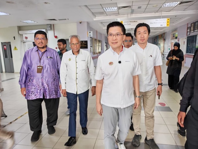 Image from: Dakwaan tiada pegawai perubatan di Hospital Taiping tidak benar