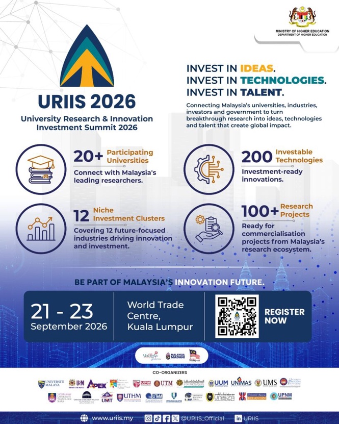 Image from: UPM hubungkan penyelidik dengan industri, pelabur melalui URIIS 2026