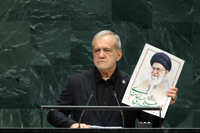 Image from: Iran tidak akan tunduk kepada tekanan AS – Pezeshkian