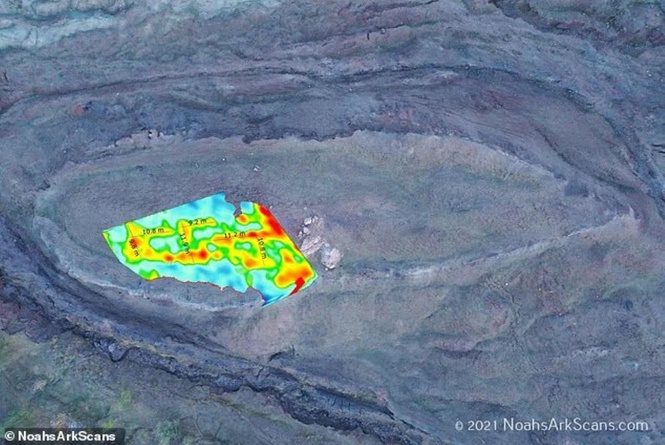 Image from: Petunjuk baharu bahtera Nabi Nuh mungkin tertanam di gunung Turkiye