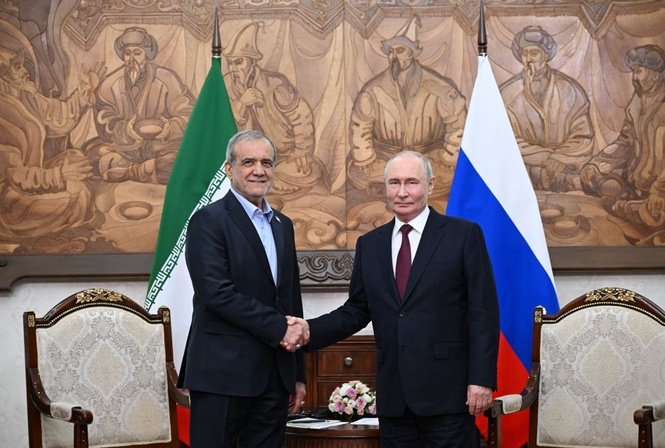 Image from: Presiden Iran ucap terima kasih kepada Putin beri sokongan ketika perang