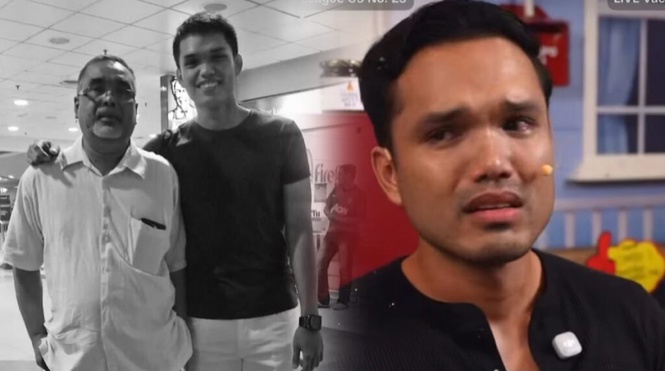 Image from: Dulu saya tidak mampu beli ubat ayah – Khairul Aming menangis