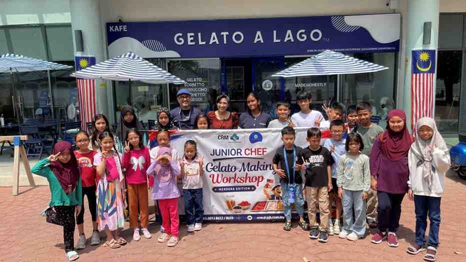 Image from: Gelato saya buat sendiri lagi sedap