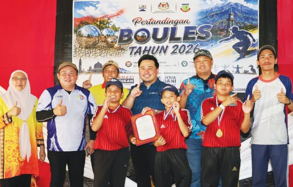 Image from: SK Tambulaong juara pertandingan Boules Sabah 2026
