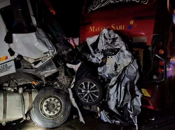 Image from: 4 maut kemalangan 11 kenderaan di Temerloh