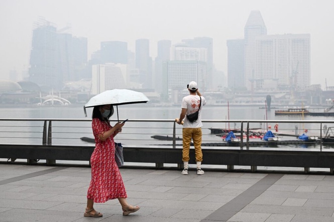 Image from: Jerebu Singapura makin buruk